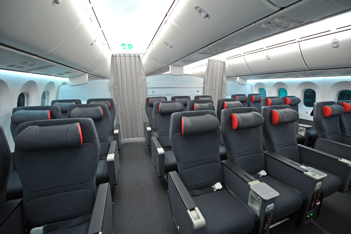 Боинг 787 кабина фото